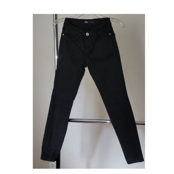 Zara black skinny jeans size US 2 - Picture 1 of 2